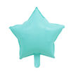 Picture of PASTEL TURQUOISE STAR FOIL BALLOON 18 INCH